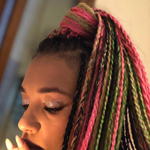 le treccine africane colorate