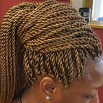 Senegalese twist bionde